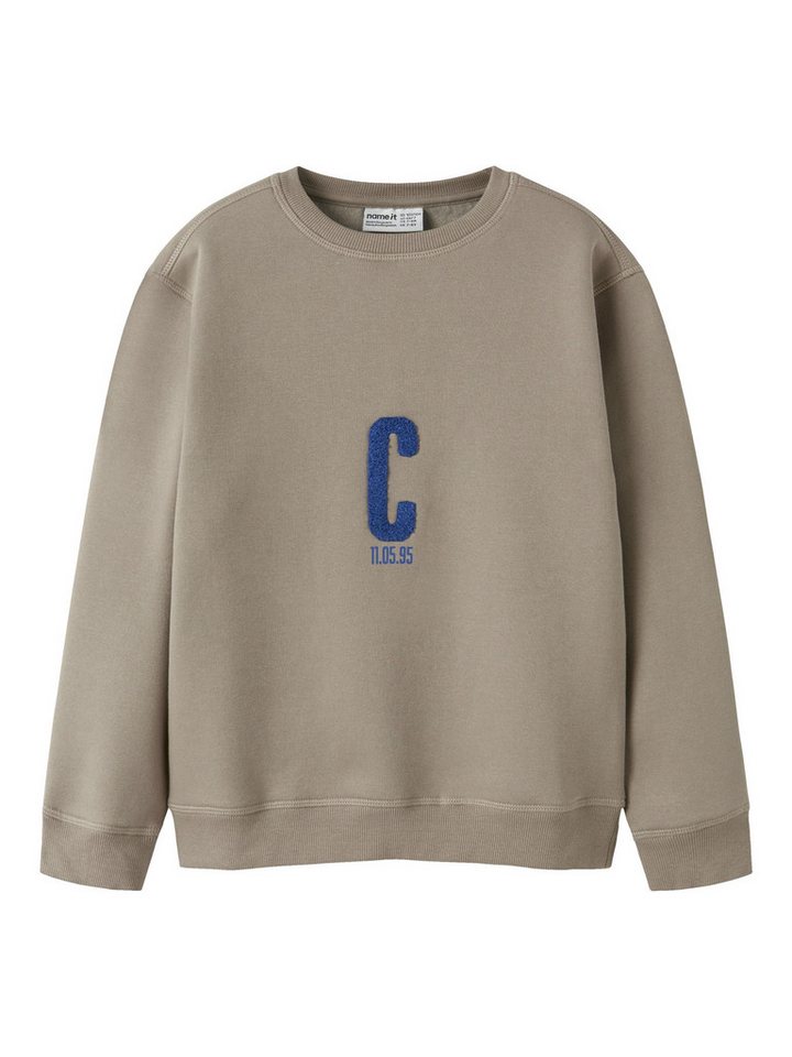 Name It Sweatshirt NKMONSLO LS NREG SWE BRU BF von Name It