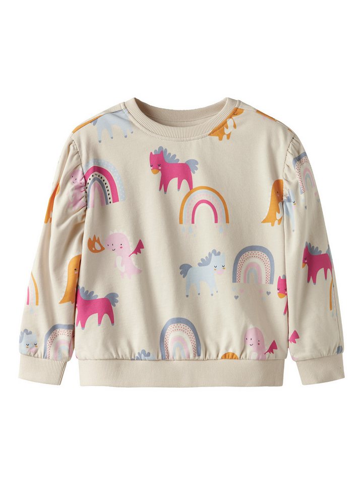 Name It Sweatshirt NMFNULA LS NREG SWEAT BRU PB von Name It