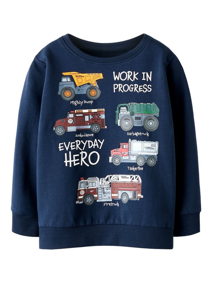 Name It Sweatshirt NMMORSON TONKA NREG SWEAT BRU CPLG von Name It