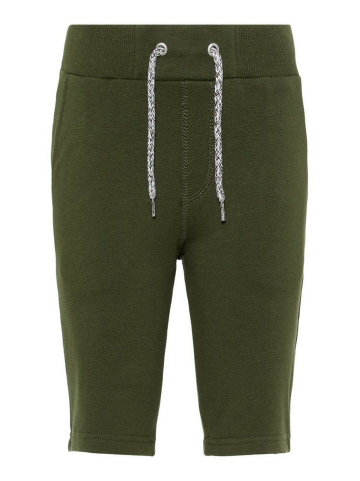 Name It Sweatshorts Name It Jungen Stoff-Bermuda knielang in grün von Name It