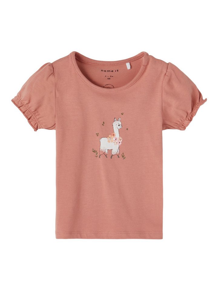 Name It T-Shirt Mädchen mit Giraffen Motiv von Name It
