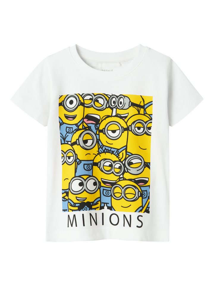 Name It T-Shirt Mädchen mit Minions Print mit lizensiertem Print von Name It