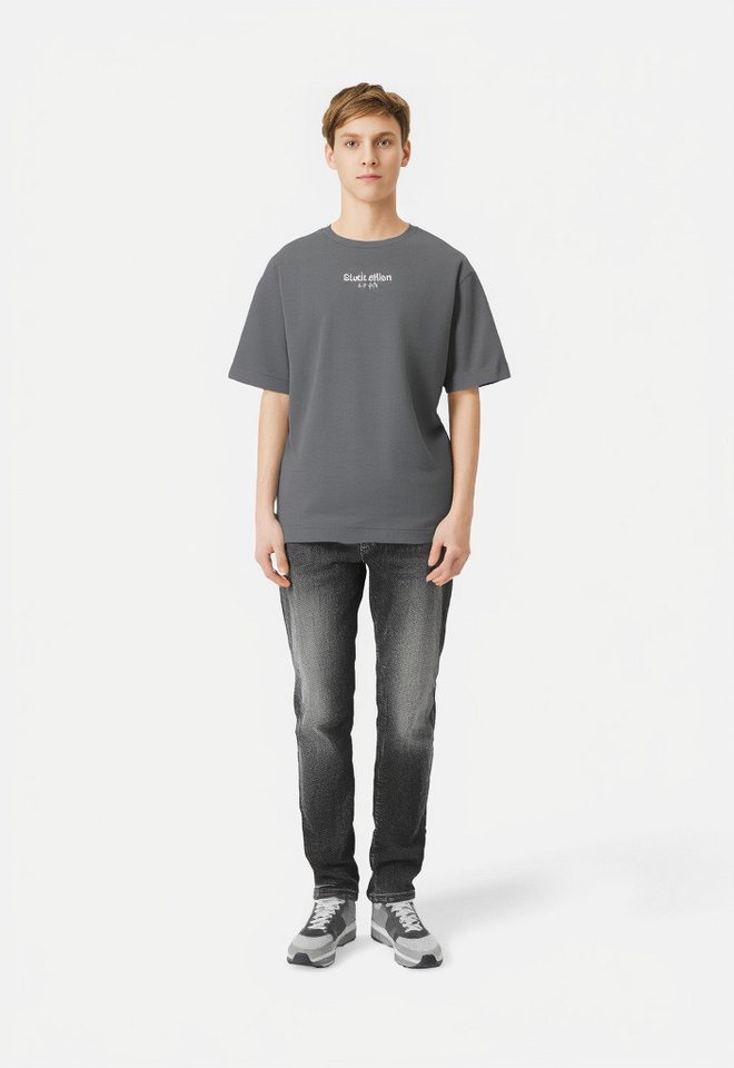 Name It T-Shirt NKMBRODY SS NREG TOP NOOS mit dezentem 3D-Frontmotiv von Name It