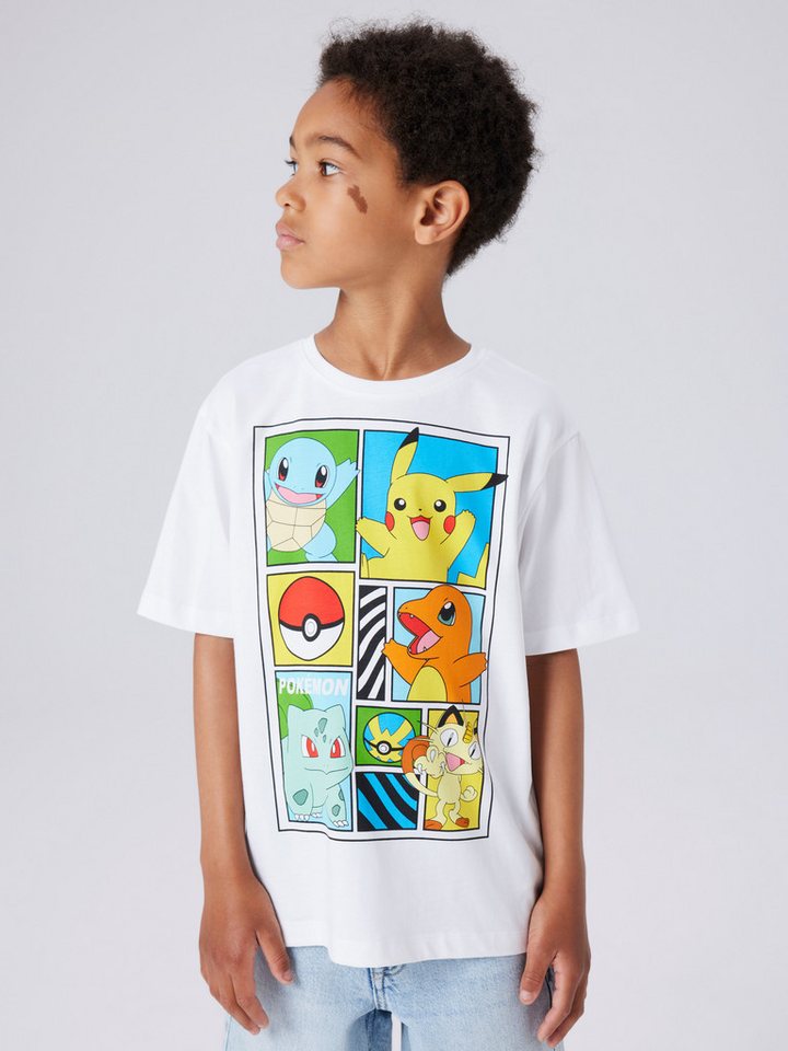 Name It T-Shirt NKMDAMS POKEMON SS NREG TOP BOX NOOS SKY von Name It