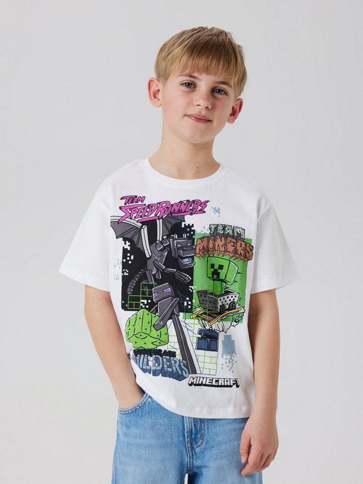 Name It T-Shirt NKMJAHI MINECRAFT NREG SS TOP NOOS BFU von Name It