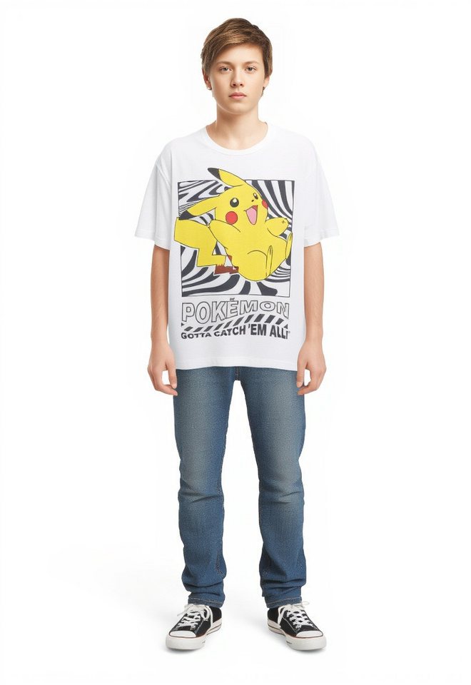 Name It T-Shirt NKMJAMISH POKEMON NREG SS TOP NOOS SKY von Name It