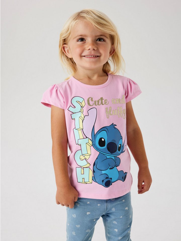 Name It T-Shirt NMMVARON für Jungen mit elastischem Bund und Print bedruckt, casual, regular fit, Baumwolle, Web von Name It
