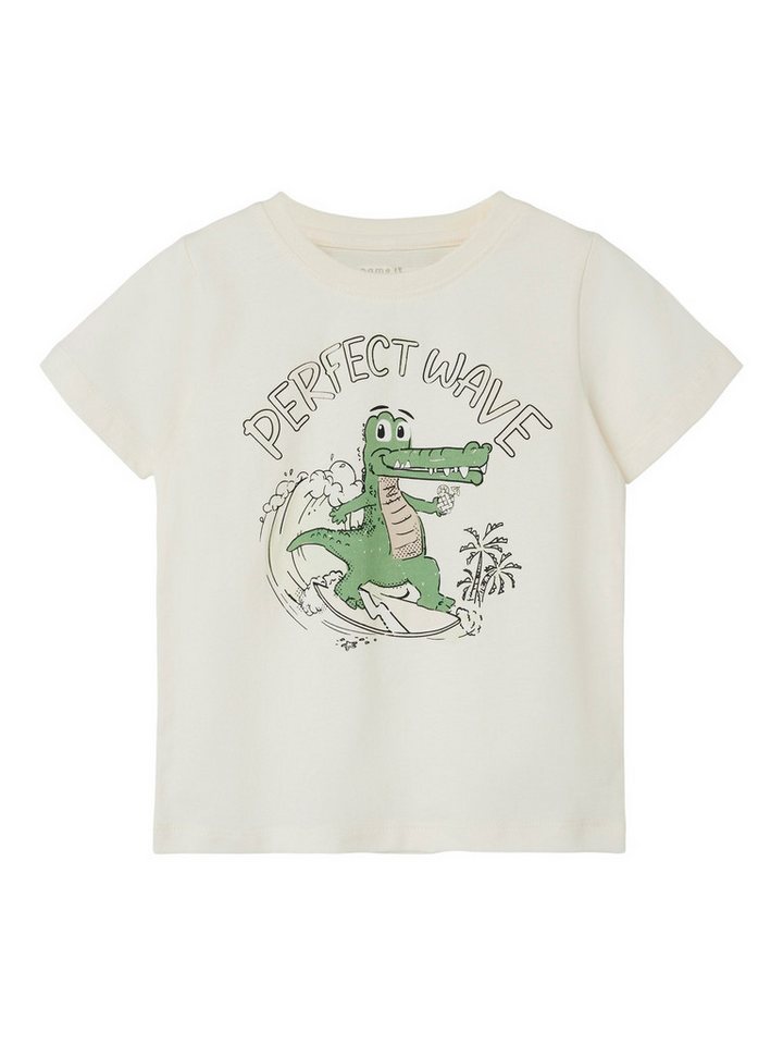 Name It T-Shirt Print Design Lockeres Rundhals NMMZIPPY SS TOP von Name It