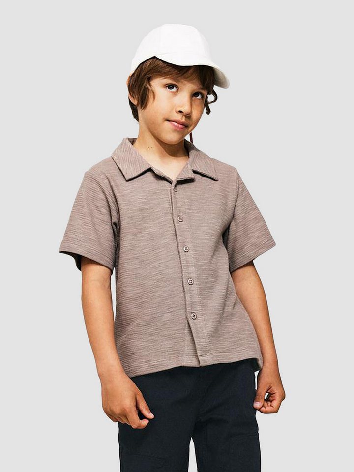 Name It T-Shirt Trendiges Kurzarm Bequemer Alltagslook NKMFROCENT SS HEAVY JERSEY SHIRT von Name It