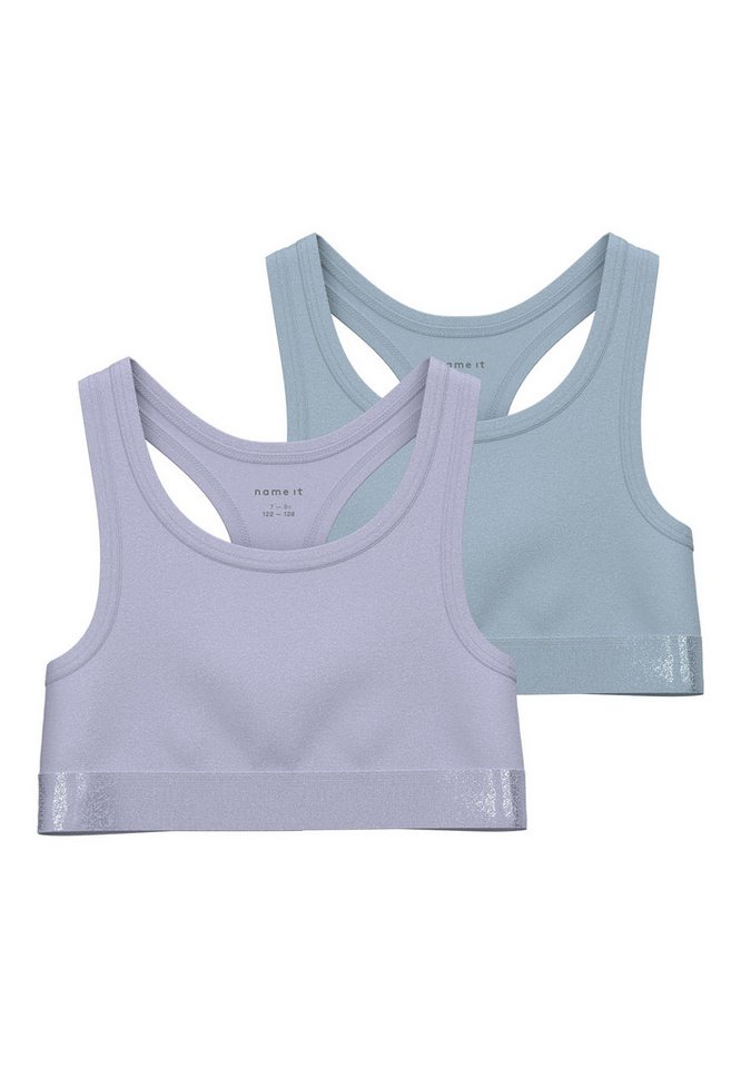 Name It Unterhemd NKFSHORT TOP 2P NOOS (Packung, 2-St) von Name It