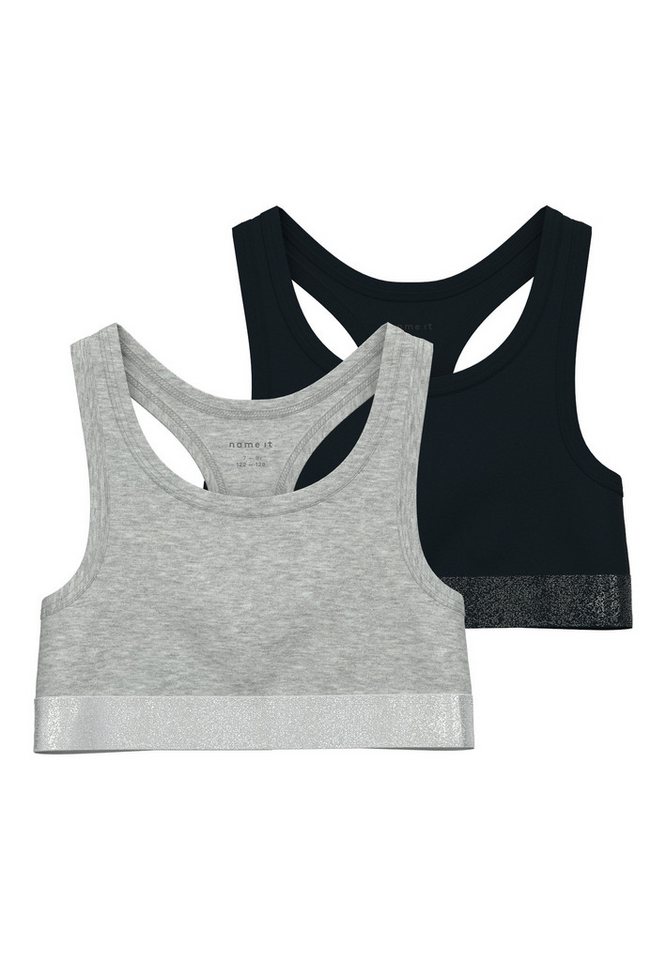 Name It Unterhemd NKFSHORT TOP 2P NOOS (Packung, 2-St) von Name It