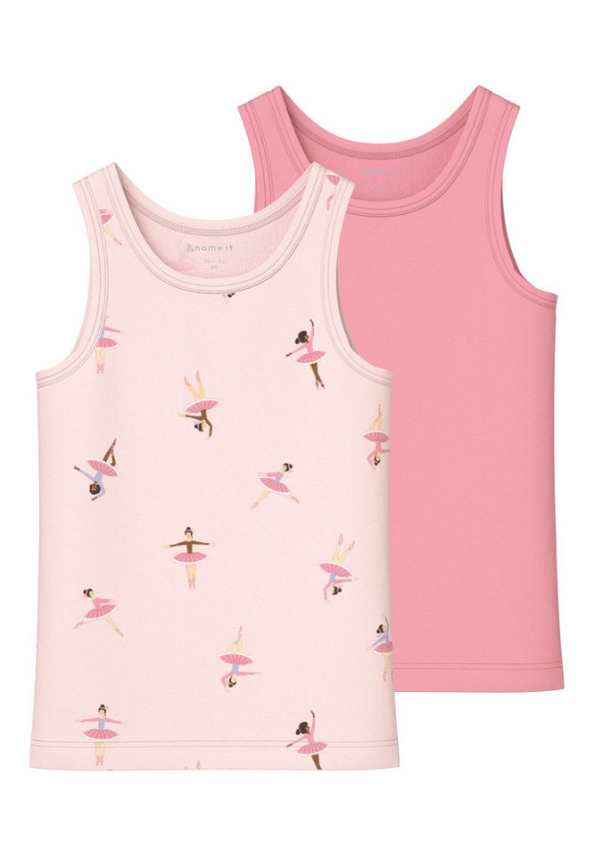 Name It Unterhemd NMFTANK TOP 2P BALLARINA NOOS (2-St) von Name It