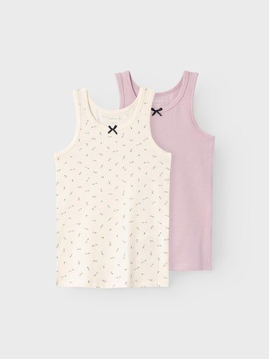 Name It Unterhemd NMFTANK TOP 2P BUTTERCREAM FLORAL NOOS (Packung, 2-St) von Name It