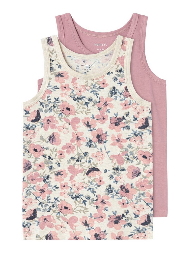 Name It Unterhemd NMFTANK TOP 2P NOSTALGIA FLOWER NOOS (Packung, 2-St) von Name It