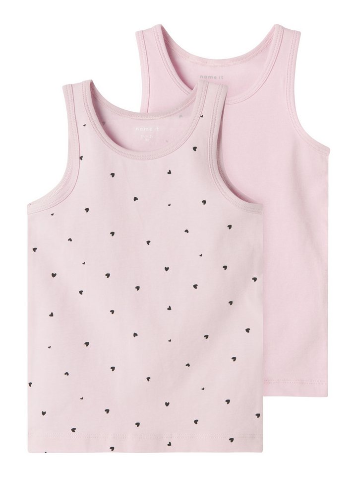 Name It Unterhemd NMFTANK TOP 2P WINSOME HEARTS NOOS (Packung, 2-St) von Name It