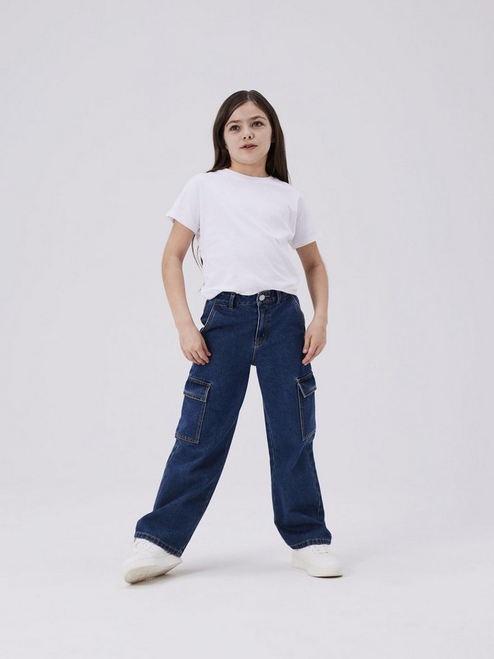 Name It Weite Jeans NKFROSE HW WIDE CARGO JEANS 6190-BS NOOS von Name It