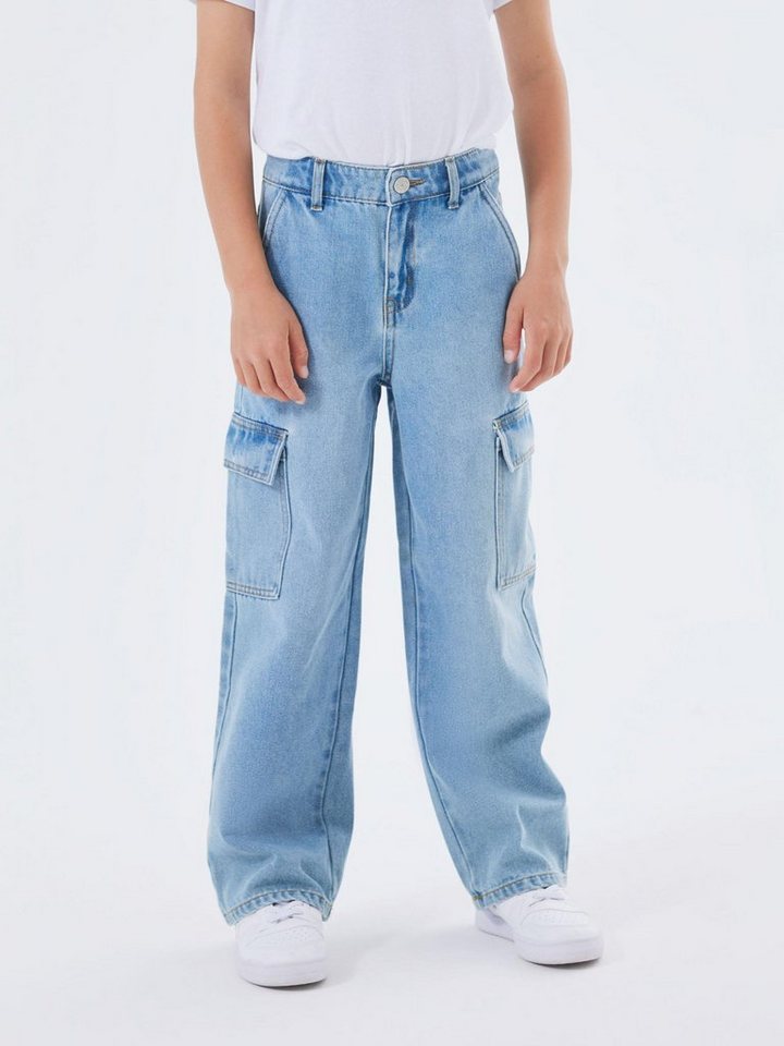 Name It Weite Jeans NKFROSE HW WIDE CARGO JEANS 6190-BS NOOS von Name It