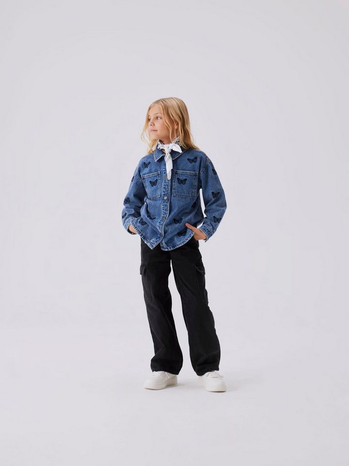 Name It Weite Jeans NKFROSE HW WIDE CARGO JEANS 6190-BS NOOS von Name It