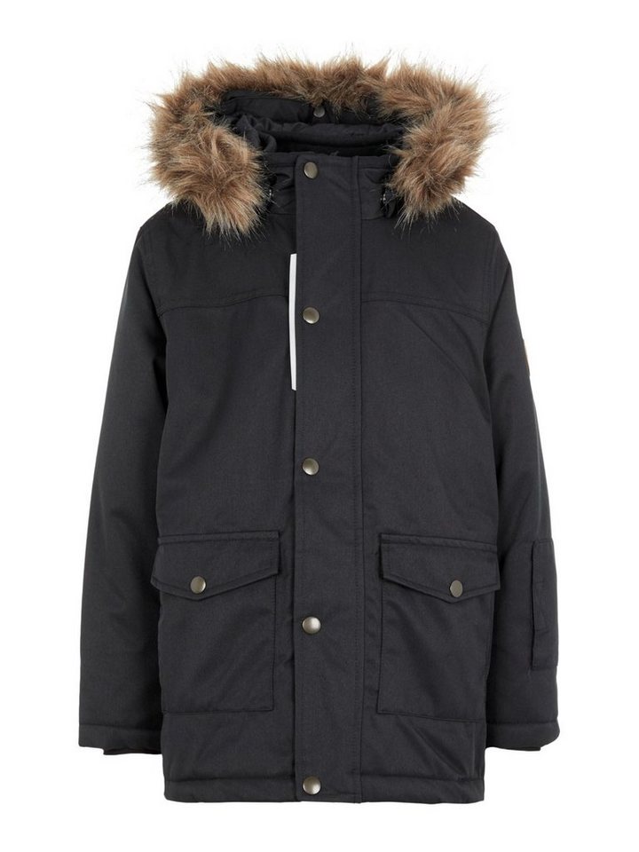 Name It Winterjacke Name It Jungen Winterjacke mit abnehmbarer Kapuze von Name It