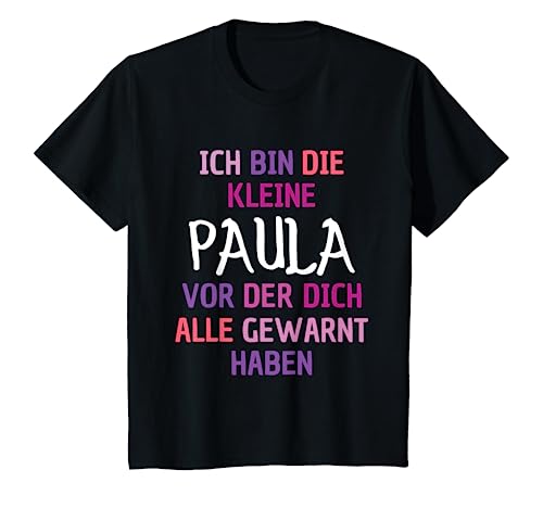 Kinder Name Paula - Ich Bin Die Kleine Paula T-Shirt Kinder Name Paula - Ich Bin Die Kleine Paula T-Shirt von Name Paula Geburtstag Namenstag