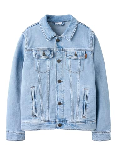 Name it kids Jungen Nkmjagger DNM Jacket 3720-Az Noos, Light Blue Denim, Numeric_98 von NAME IT