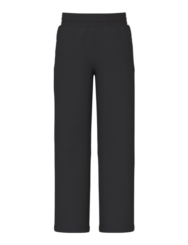 Name it kids Mädchen Nkfmille Straight Sweat Pant Unb Noos, Schwarz, 158 EU von Name it kids