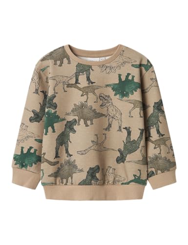 Name it mini Jungen Nmmbenja Nreg Sweat Unb, Pure Cashmere, 80 EU von Name it mini