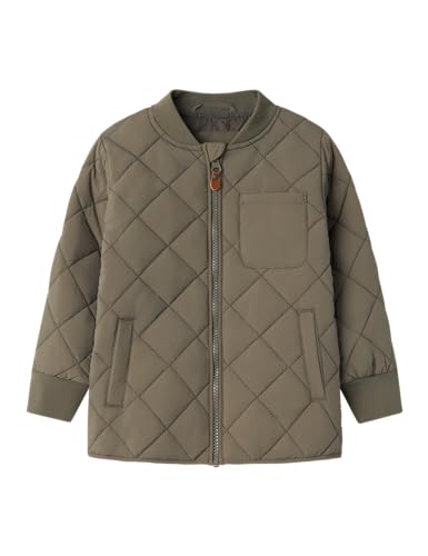 Name it mini Jungen Nmmmarlin Quilt Jacket Tb, Dusty Olive, Numeric_92 von Name it mini