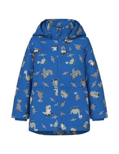 Name it mini Jungen Nmmmax Li Jacket Aop, Strong Blue, numeric_86 von Name it mini