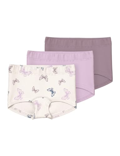 Name it mini Mädchen Jet Stream Nmftights 3P Butterfly Noos, Numeric_110 (3er Pack) von Name it mini