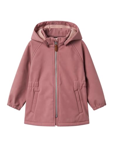 Name it mini Mädchen Nmfalfa08 Softshell Jacket H Magic Fo Tb, Burlwood, Numeric_104 von Name it mini