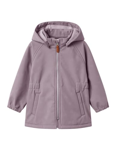 Name it mini Mädchen Nmfalfa08 Softshell Jacket H Magic Fo Tb, Gray Ridge, Numeric_110 von Name it mini