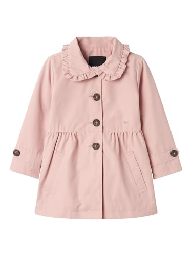 Name it mini Mädchen Nmfmadelin Trench Coat Noos, Pale Mauve, Numeric_110 von NAME IT