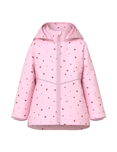 Name it mini Mädchen Nmfmaxi Li Jacket AOP, Cherry Blossom, Numeric_110 von Name it mini