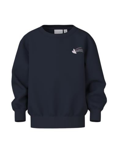 Name it mini Mädchen Nmfvallene Ls RLX Sweat Bru, Dark Sapphire, 80 EU von Name it mini