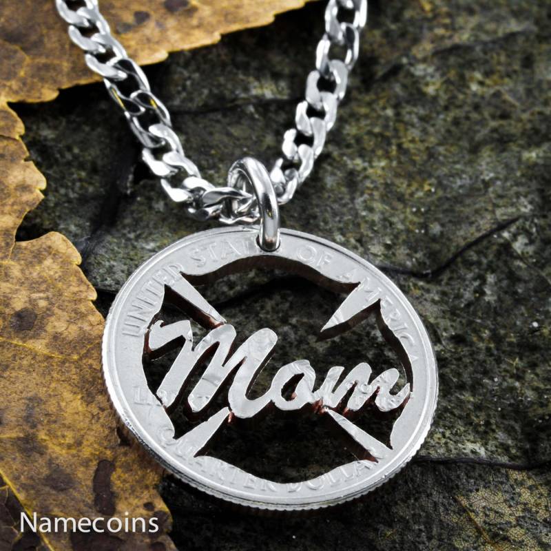 Feuerwehr Mutter Halskette, Geschenk von NameCoins