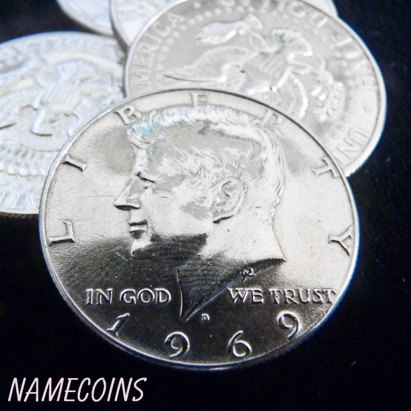 Silberhalber Dollar Upgrade, Verwenden Sie Diese Als Ihre Cut Münze Vor 1970 von NameCoins