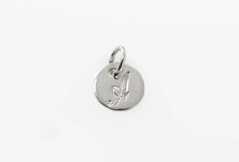 Sehr Kleiner Anhänger Aus 14K Gold. Initial Anhänger. Buchstabe Charm Personalisierte Halskette. Monogramm Initialen Geschenkideen von NameMyMonogram