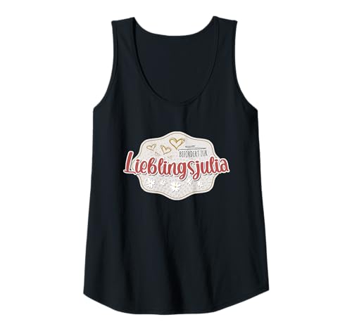 Damen Befördert Zur Lieblingsjulia Freundin Gadgets Vorname Julia Tank Top Damen Befördert Zur Lieblingsjulia Freundin Gadgets Vorname Julia Tank Top von Namengeschenk Julia und Freundin Gadgets