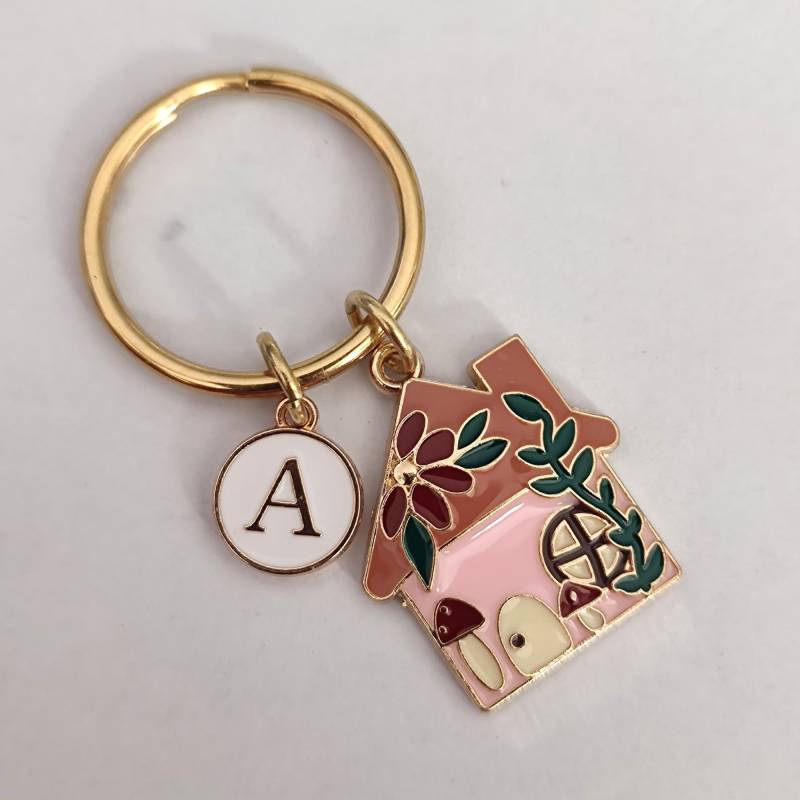 Personalisierte Haus Keychain Geschenk Für Mädchen von Namezan