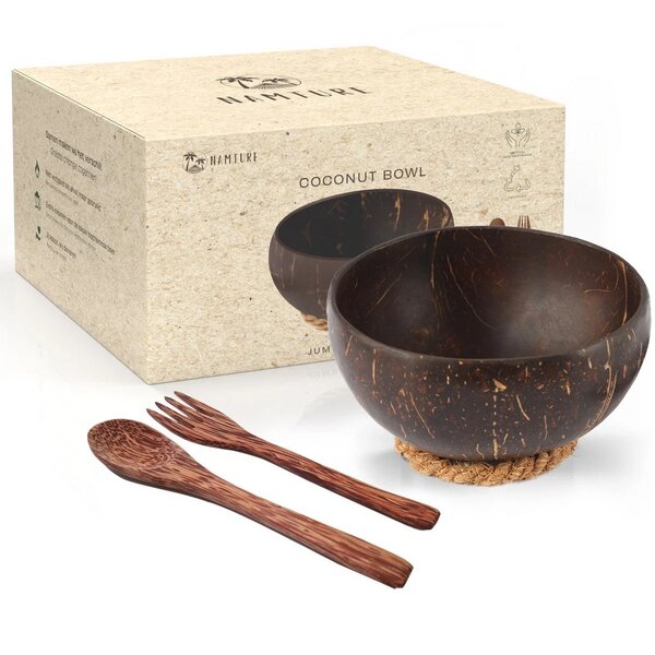 Namture Kokosnussschalen Set | Coconut Bowl von Namture