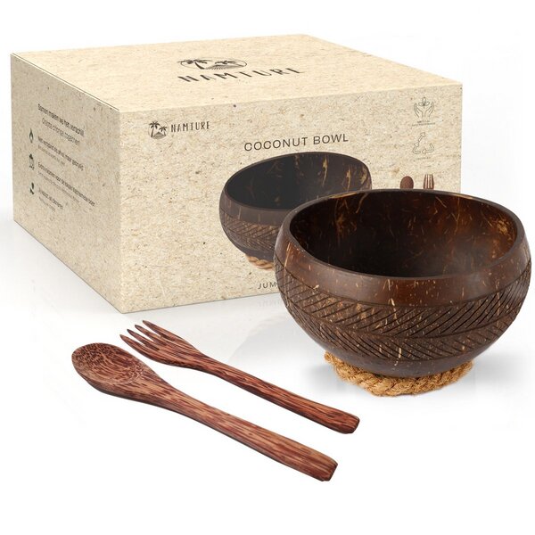 Namture Kokosnussschalen Set | Coconut Bowl von Namture