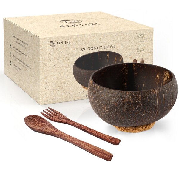 Namture Kokosnussschalen Set | Coconut Bowl von Namture