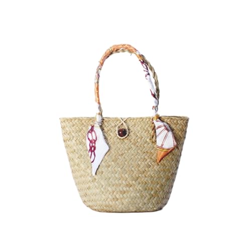 Namzi 1 x gewebte Tasche mit Schal, super süß und stilvoll. Perfekt für den täglichen Look, Hot Pick in Handtaschen, Geldbörsen H von Namzi