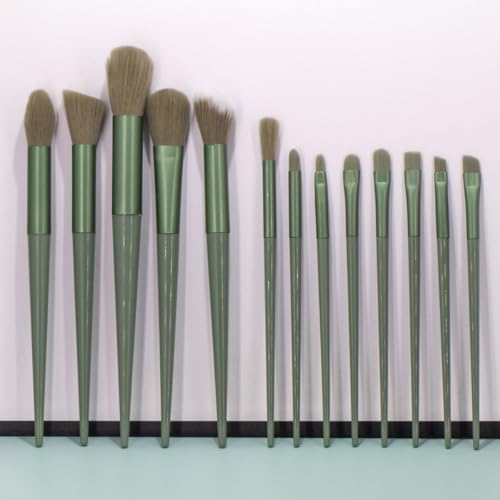 Namzi 12-teiliges Lidschattenpinsel, Premium-Lidschatten-Pinsel-Set, professionelle Augen-Make-up-Pinsel mit weichen Haaren, Mischpinsel für Foundation, Lidschatten, Augenbrauen, Eyeline mit von Namzi