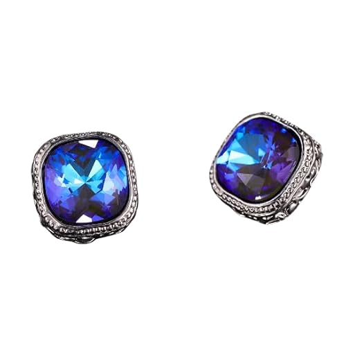 Namzi C07 Ohrclips mit Zirkonia-Kristallen, für Ohrclips ohne Ohrlöcher für Frauen, Bräute, Brautjungfern, Brautmutter von Namzi