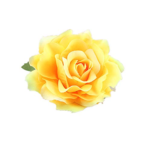 Namzi Elegante Haarnadeln mit Rosenblüte, Braut, Hanfu-Kostüm, Haarspangen, Dekor-Zubehör für Frauen, Party, Hochzeit, Muttertag, Kopfschmuck, Gelb Namzi Elegante Haarnadeln mit Rosenblüte, Braut, Hanfu-Kostüm, Haarspangen, Dekor-Zubehör für Frauen, Party, Hochzeit, Muttertag, Kopfschmuck, Gelb von Namzi
