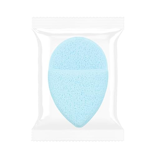 Namzi Gesichtsschrubber Peeling, Gesichtsschwämme für Gesichtswäsche, wiederverwendbare Make-up-Entferner-Pads, 5 Stück, Blau, A27 von Namzi
