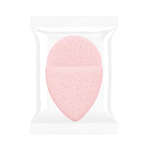 Namzi Gesichtsschrubber Peeling, Gesichtsschwämme für Gesichtswäsche, wiederverwendbare Make-up-Entferner-Pads, 5 Stück, Rosa, A24 von Namzi
