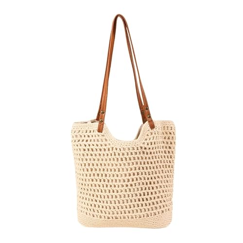 Namzi Gewebte Tasche, 1 Stück, schwarz, kleine Größe, Baumwollfaden, Strandtasche, gehäkelt, ausgehöhlte Schultertasche, stilvoll für Ausflüge am Meer, Freizeitausflüge Namzi Gewebte Tasche, 1 Stück, schwarz, kleine Größe, Baumwollfaden, Strandtasche, gehäkelt, ausgehöhlte Schultertasche, stilvoll für Ausflüge am Meer, Freizeitausflüge von Namzi